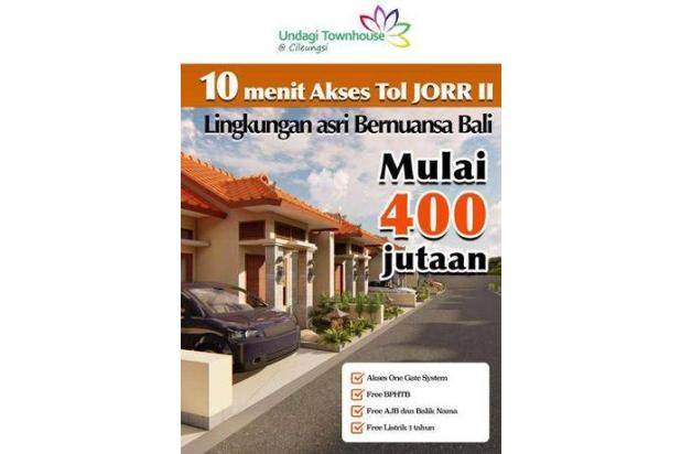 Dp 0 Free Biaya Elegant House Undagi Townhouse Nuansa Villa Bali
